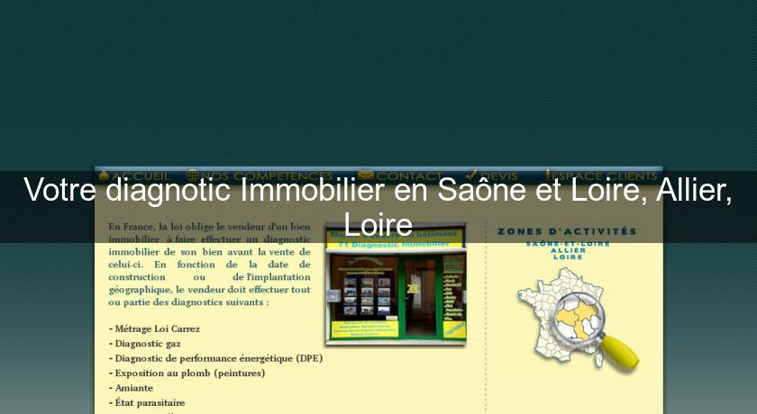 Votre diagnotic Immobilier en Saône et Loire, Allier, Loire Votre diagnotic Immobilier en Saône et Loire, Allier, Loire
