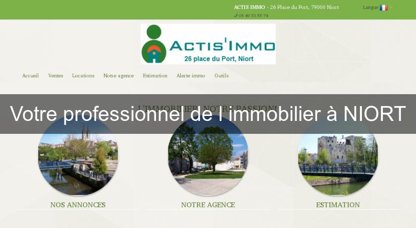 Votre professionnel de l'immobilier à NIORT Votre professionnel de l'immobilier à NIORT