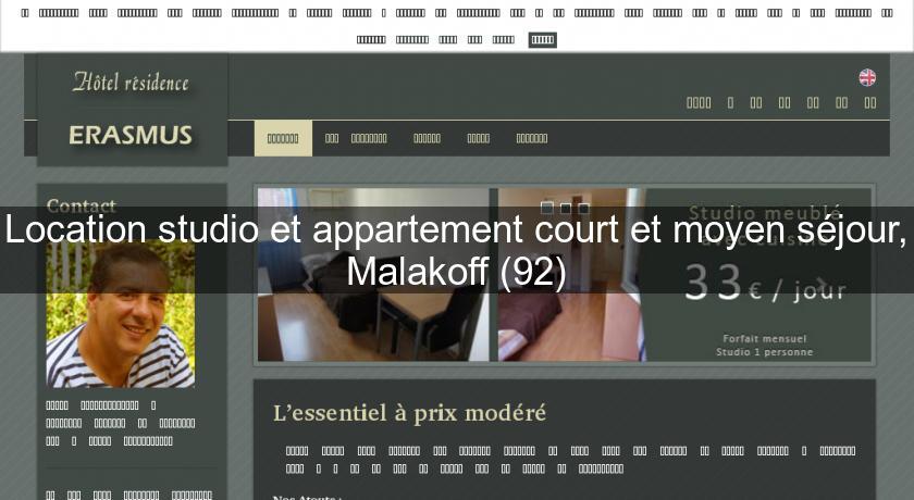 Location studio et appartement court et moyen séjour, Malakoff (92) Location studio et appartement court et moyen séjour, Malakoff (92)