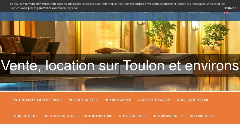 Vente, location sur Toulon et environs Vente, location sur Toulon et environs