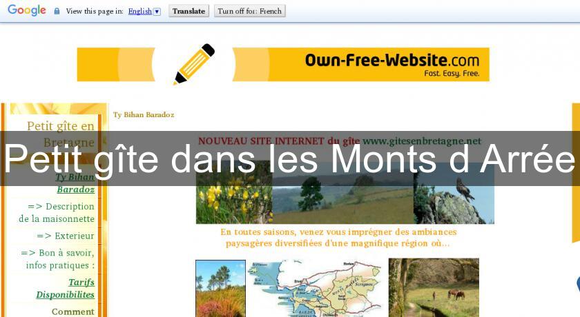 Petit gîte dans les Monts d'Arrée Petit gîte dans les Monts d'Arrée
