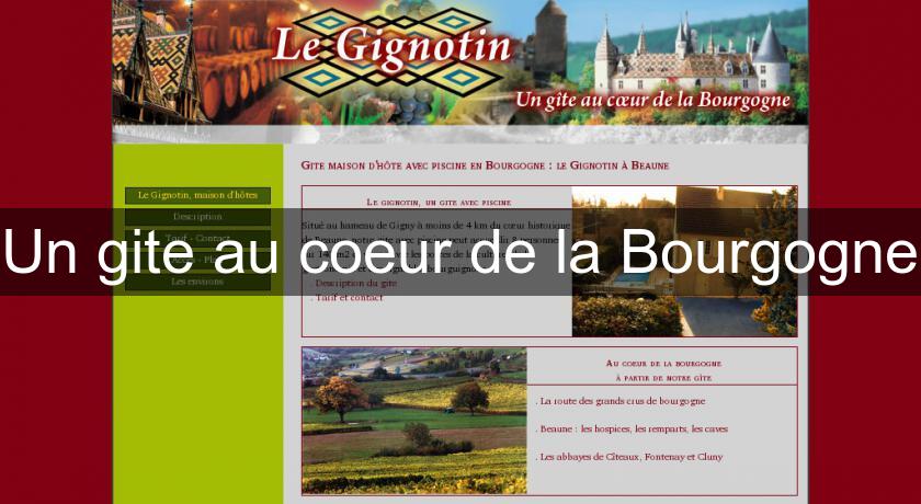 Un gite au coeur de la Bourgogne Un gite au coeur de la Bourgogne