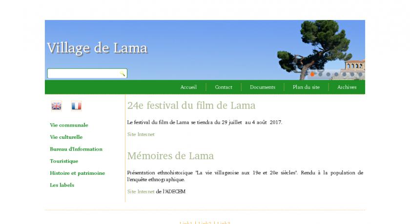Village de Lama, site officiel de la ville de Lama, Corse Village de Lama, site officiel de la ville de Lama, Corse