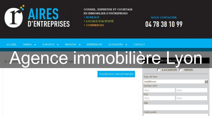 Agence immobilière Lyon Agence immobilière Lyon