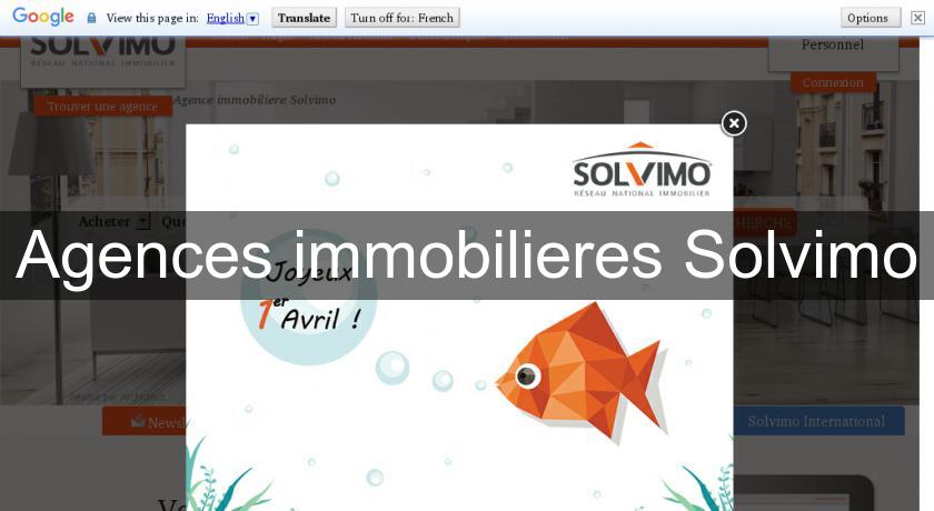 Agences immobilieres Solvimo Agences immobilieres Solvimo