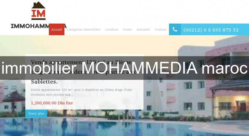 immobilier MOHAMMEDIA maroc immobilier MOHAMMEDIA maroc