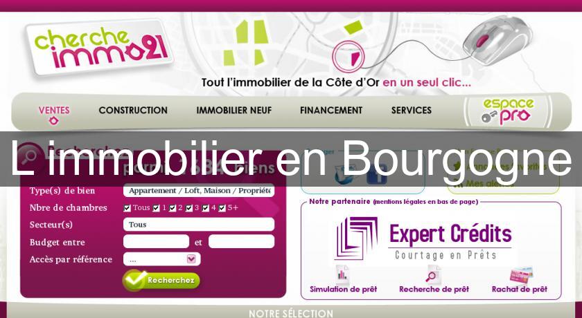 L'immobilier en Bourgogne L'immobilier en Bourgogne