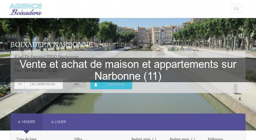 Vente et achat de maison et appartements sur Narbonne (11) Vente et achat de maison et appartements sur Narbonne (11)