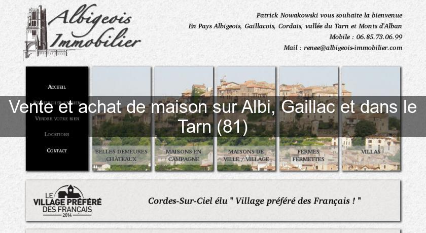 Vente et achat de maison sur Albi, Gaillac et dans le Tarn (81) Vente et achat de maison sur Albi, Gaillac et dans le Tarn (81)