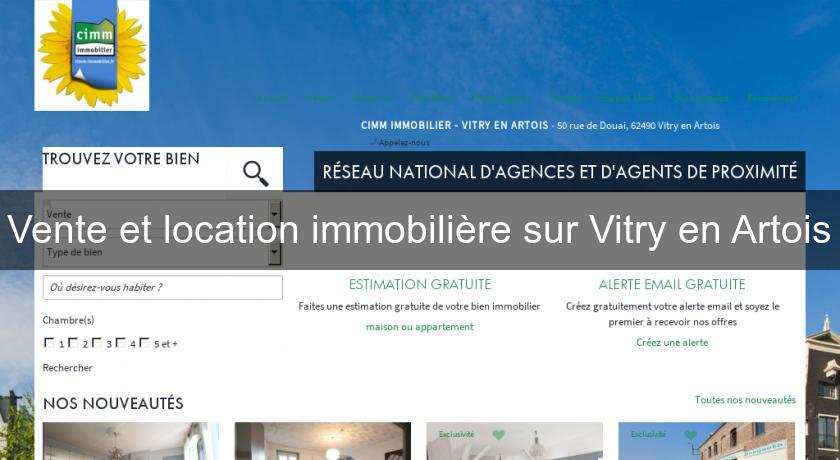 Vente et location immobilière sur Vitry en Artois Vente et location immobilière sur Vitry en Artois
