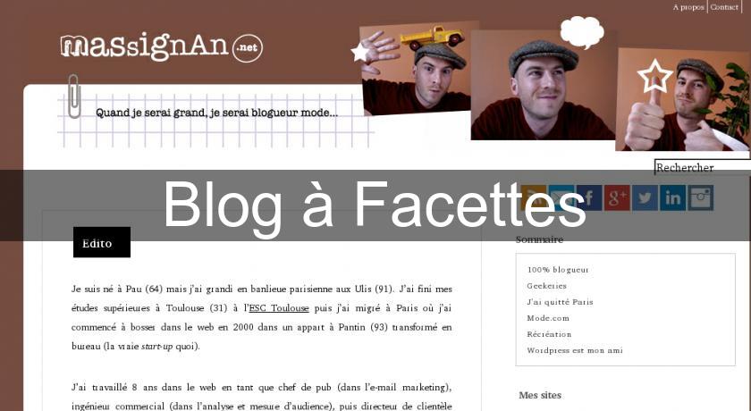 Blog à Facettes Blog à Facettes