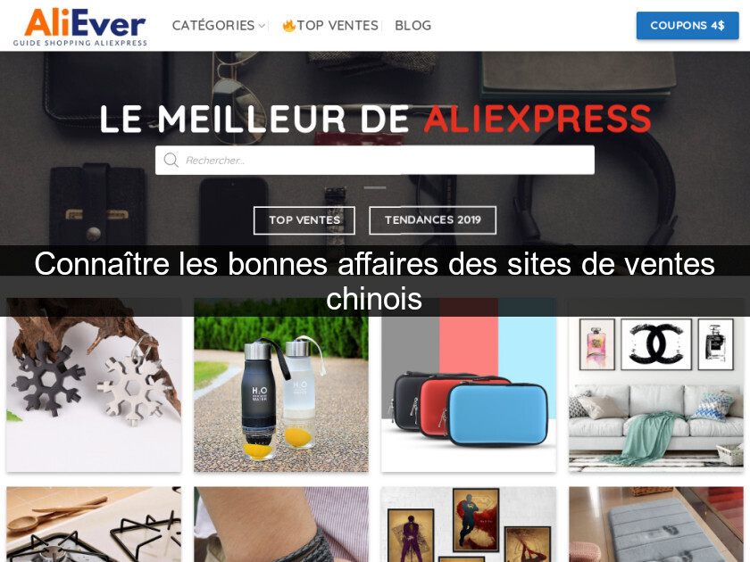 Connaître les bonnes affaires des sites de ventes chinois Connaître les bonnes affaires des sites de ventes chinois