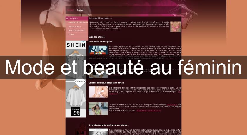 Mode et beauté au féminin Mode et beauté au féminin
