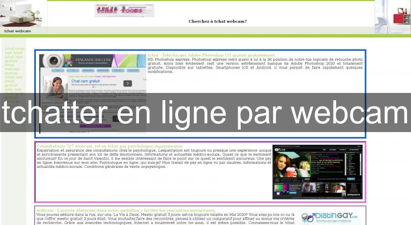 tchatter en ligne par webcam tchatter en ligne par webcam