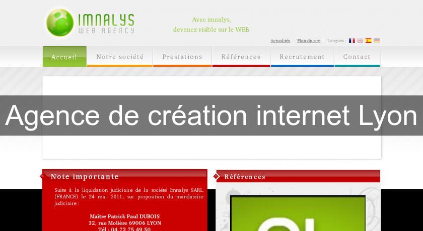 Agence de création internet Lyon Agence de création internet Lyon