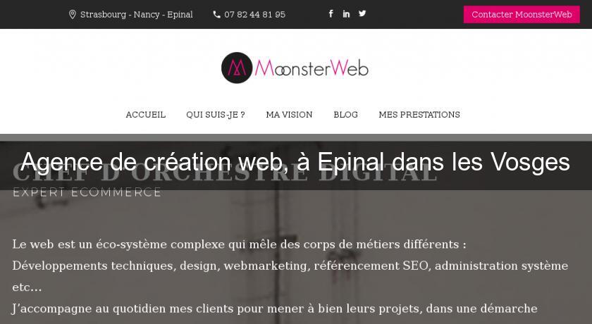 Agence de création web, à Epinal dans les Vosges Agence de création web, à Epinal dans les Vosges