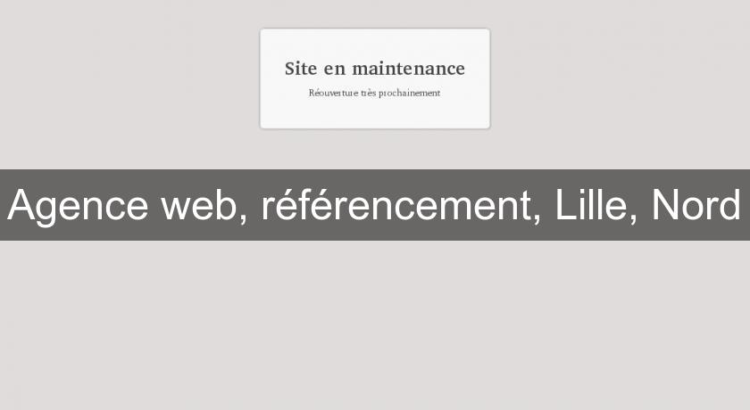 Agence web, référencement, Lille, Nord Agence web, référencement, Lille, Nord