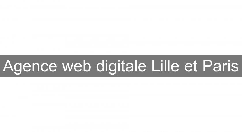 Agence web digitale Lille et Paris Agence web digitale Lille et Paris