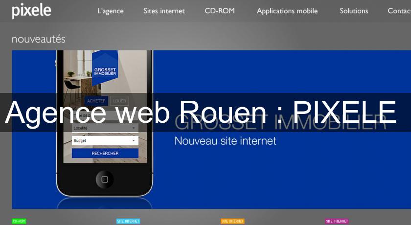 Agence web Rouen : PIXELE Agence web Rouen : PIXELE