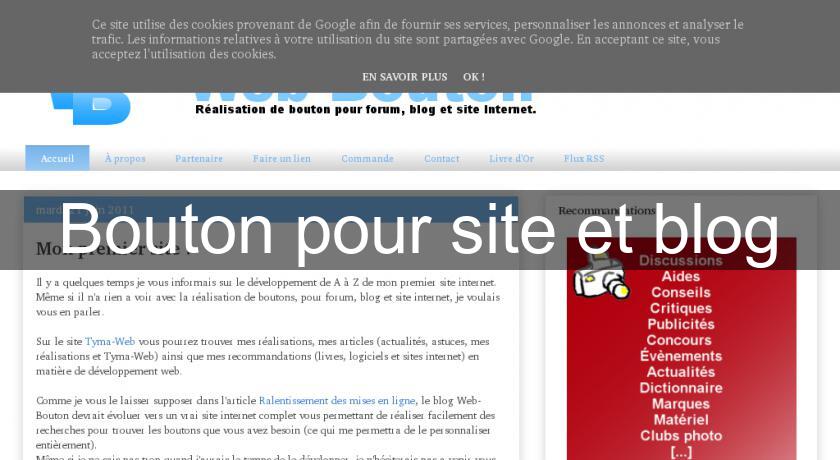 Bouton pour site et blog Bouton pour site et blog