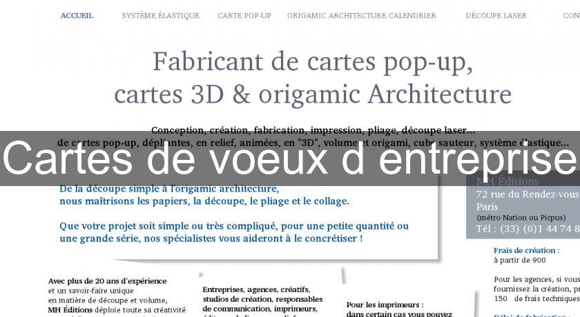 Cartes de voeux d'entreprise Cartes de voeux d'entreprise