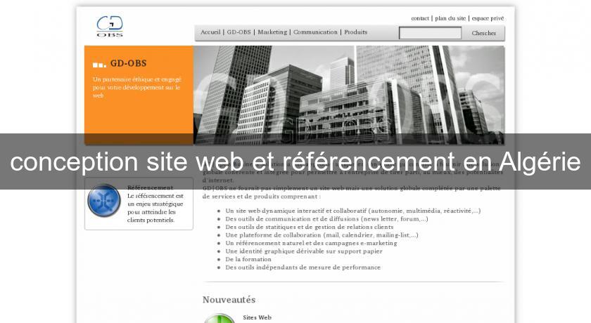 conception site web et référencement en Algérie conception site web et référencement en Algérie