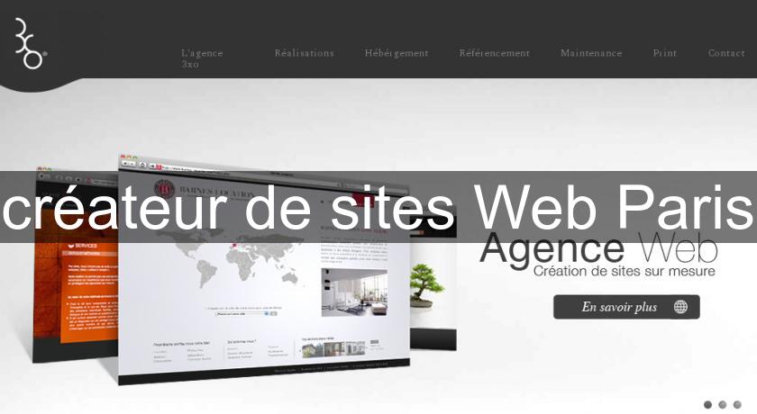créateur de sites Web Paris créateur de sites Web Paris