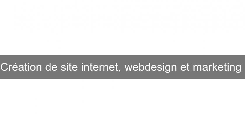 Création de site internet, webdesign et marketing Création de site internet, webdesign et marketing