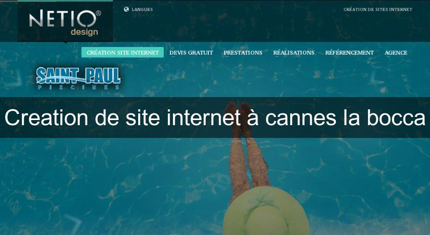 Creation de site internet à cannes la bocca Creation de site internet à cannes la bocca