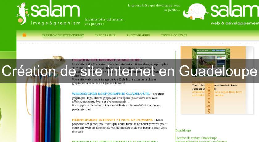 Création de site internet en Guadeloupe Création de site internet en Guadeloupe