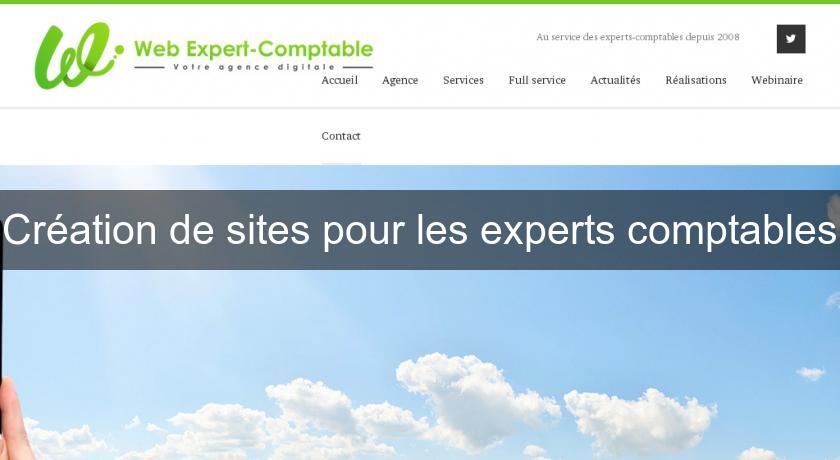 Création de sites pour les experts comptables Création de sites pour les experts comptables