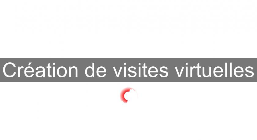 Création de visites virtuelles Création de visites virtuelles