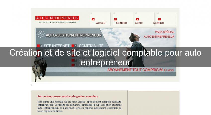 Création et de site et logiciel comptable pour auto entrepreneur Création et de site et logiciel comptable pour auto entrepreneur