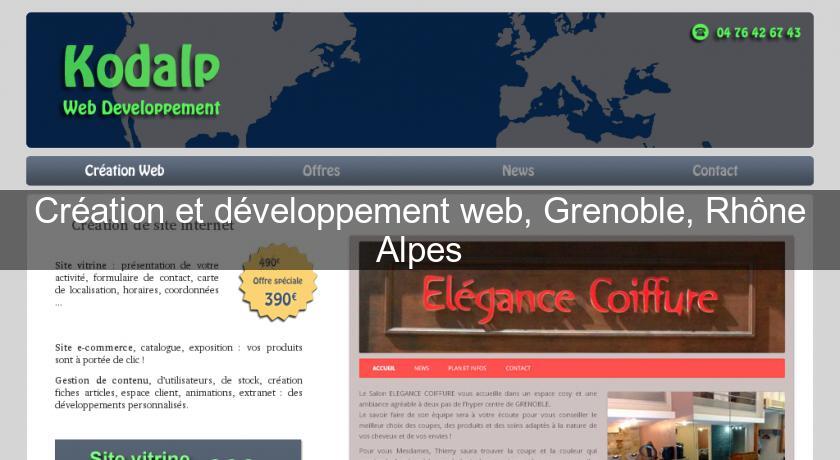 Création et développement web, Grenoble, Rhône Alpes Création et développement web, Grenoble, Rhône Alpes