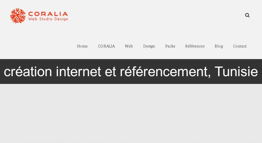 création internet et référencement, Tunisie création internet et référencement, Tunisie