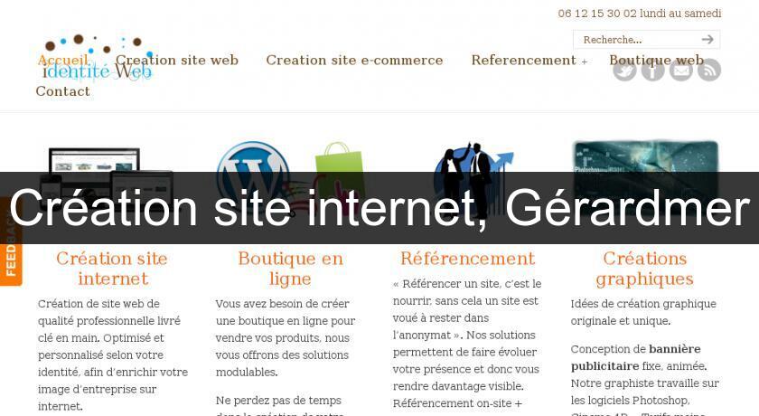 Création site internet, Gérardmer Création site internet, Gérardmer