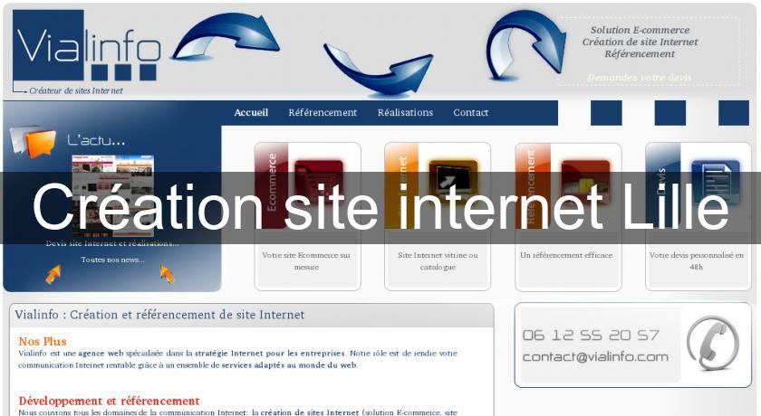Création site internet Lille Création site internet Lille