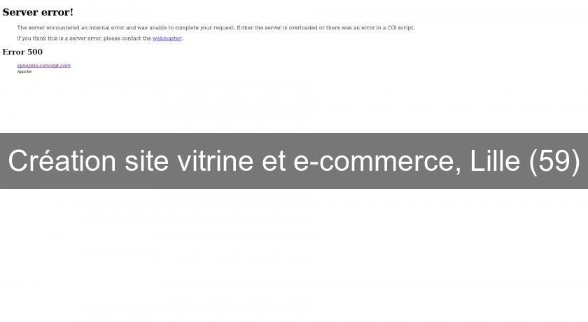Création site vitrine et e-commerce, Lille (59) Création site vitrine et e-commerce, Lille (59)
