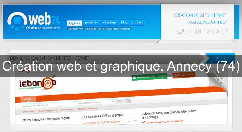 Création web et graphique, Annecy (74) Création web et graphique, Annecy (74)