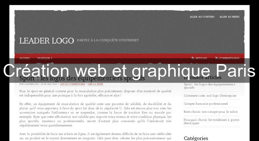 Création web et graphique Paris Création web et graphique Paris