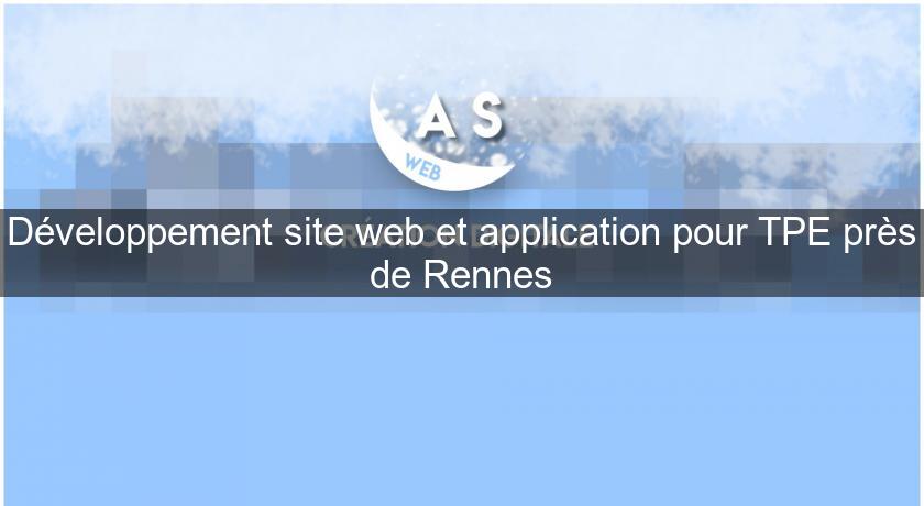 Développement site web et application pour TPE près de Rennes Développement site web et application pour TPE près de Rennes