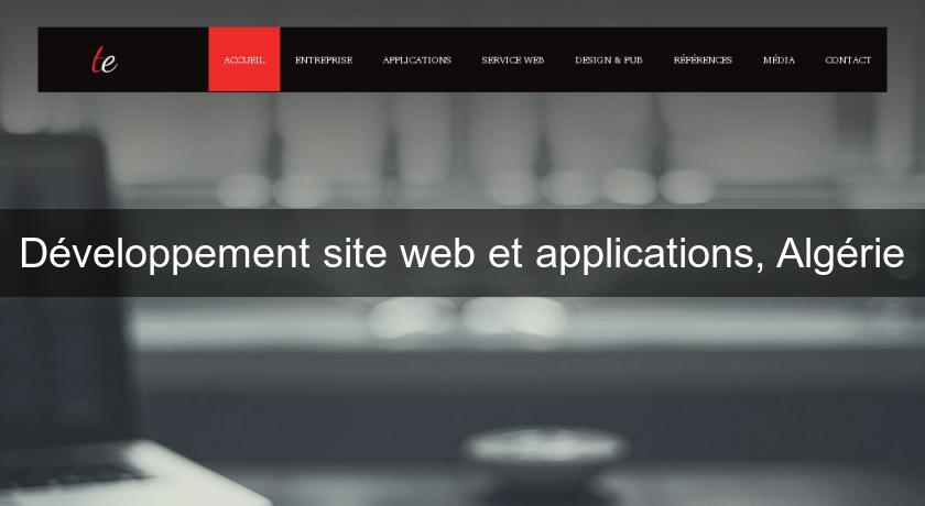 Développement site web et applications, Algérie Développement site web et applications, Algérie