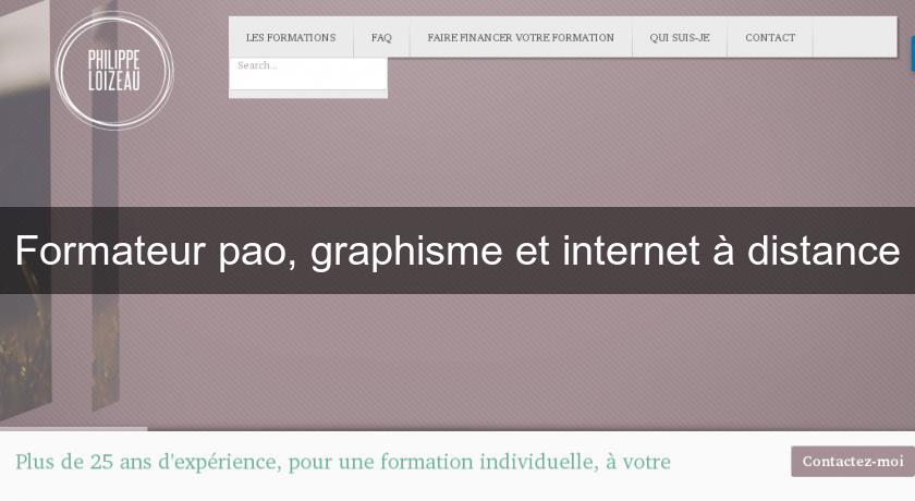 Formateur pao, graphisme et internet à distance Formateur pao, graphisme et internet à distance