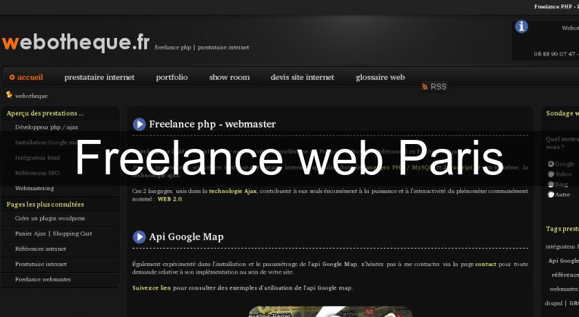 Freelance web Paris Freelance web Paris