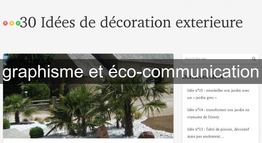 graphisme et éco-communication graphisme et éco-communication