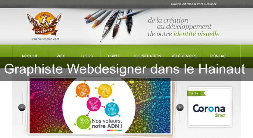 Graphiste Webdesigner dans le Hainaut Graphiste Webdesigner dans le Hainaut