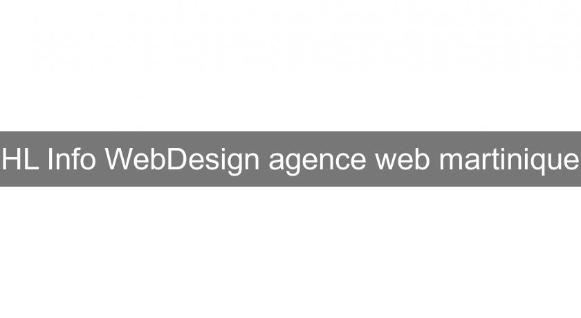 HL Info WebDesign agence web martinique HL Info WebDesign agence web martinique