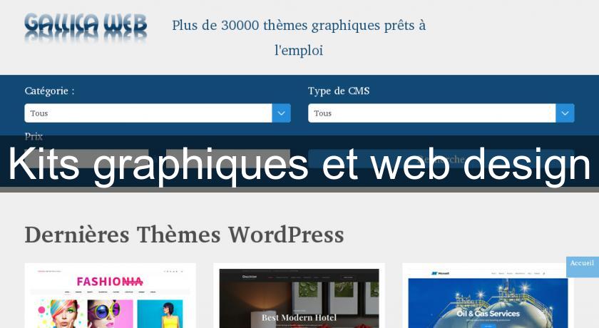 Kits graphiques et web design Kits graphiques et web design