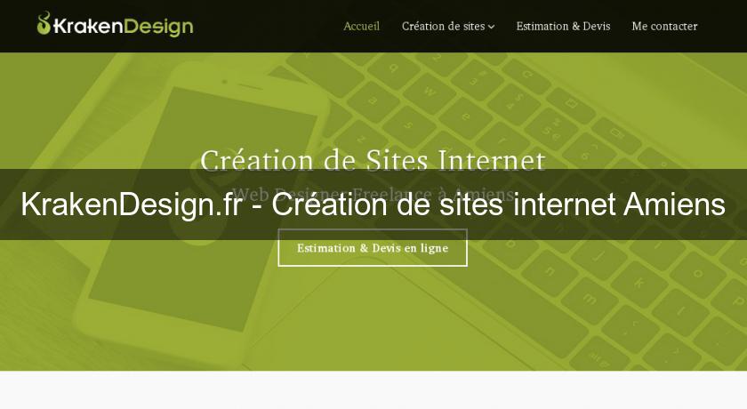 KrakenDesign.fr - Création de sites internet Amiens KrakenDesign.fr - Création de sites internet Amiens