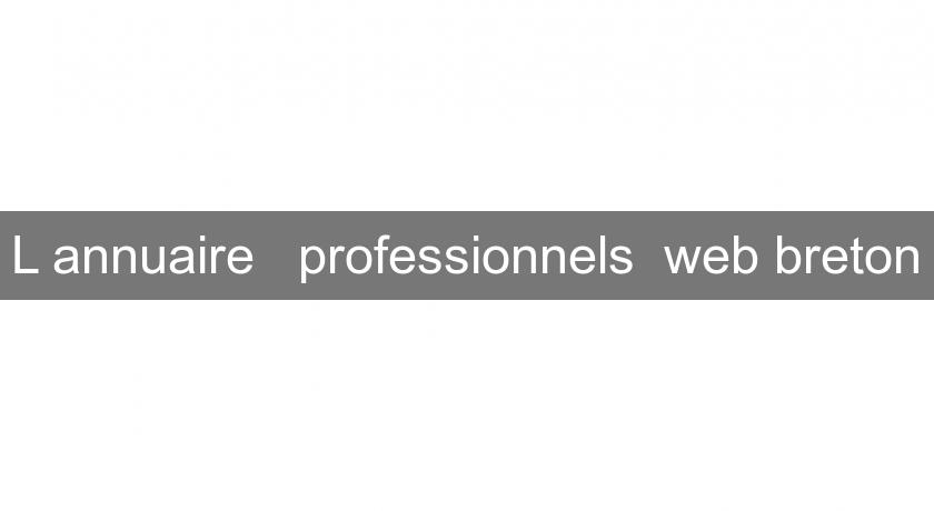 L'annuaire professionnels web breton L'annuaire professionnels web breton
